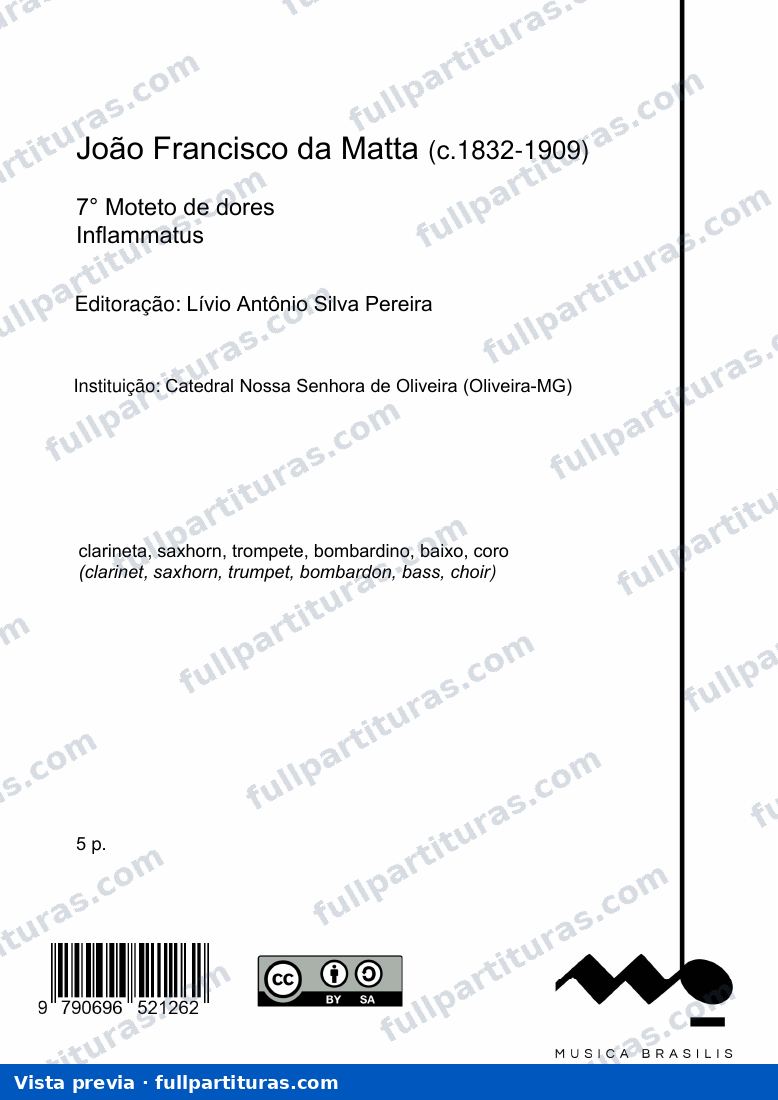 7° Moteto de dores — preview