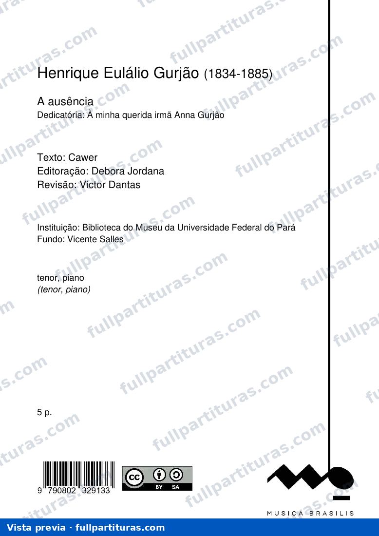 A ausência — preview