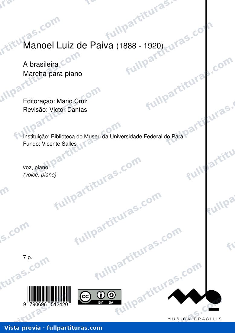 A brasileira — preview