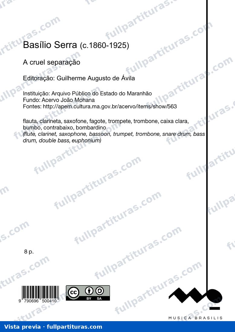 A cruel separação — preview