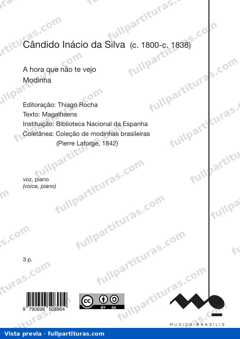 A hora que não te vejo — preview