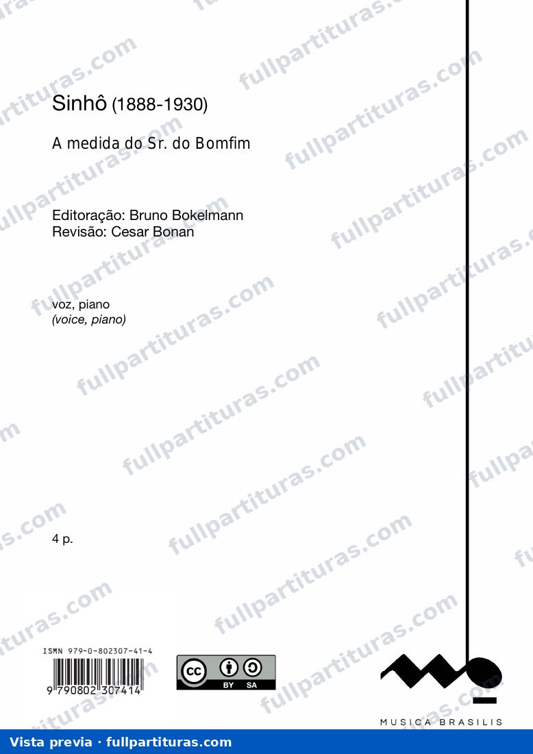 A medida do Senhor do Bonfim — preview