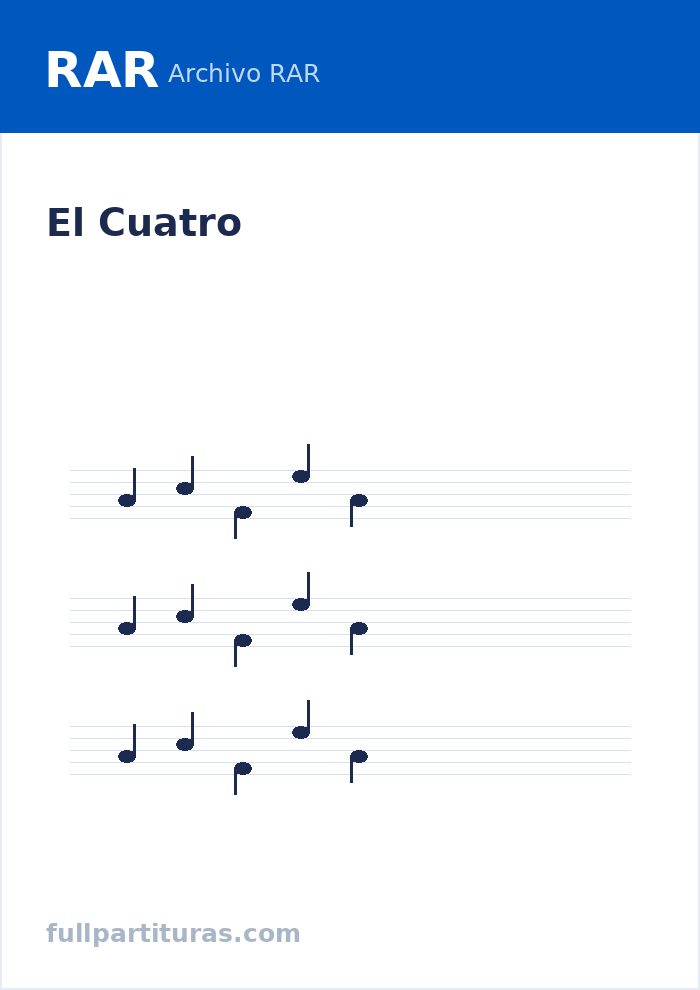 El Cuatro — Vorschau