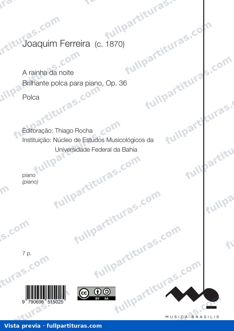 A rainha da noite — preview