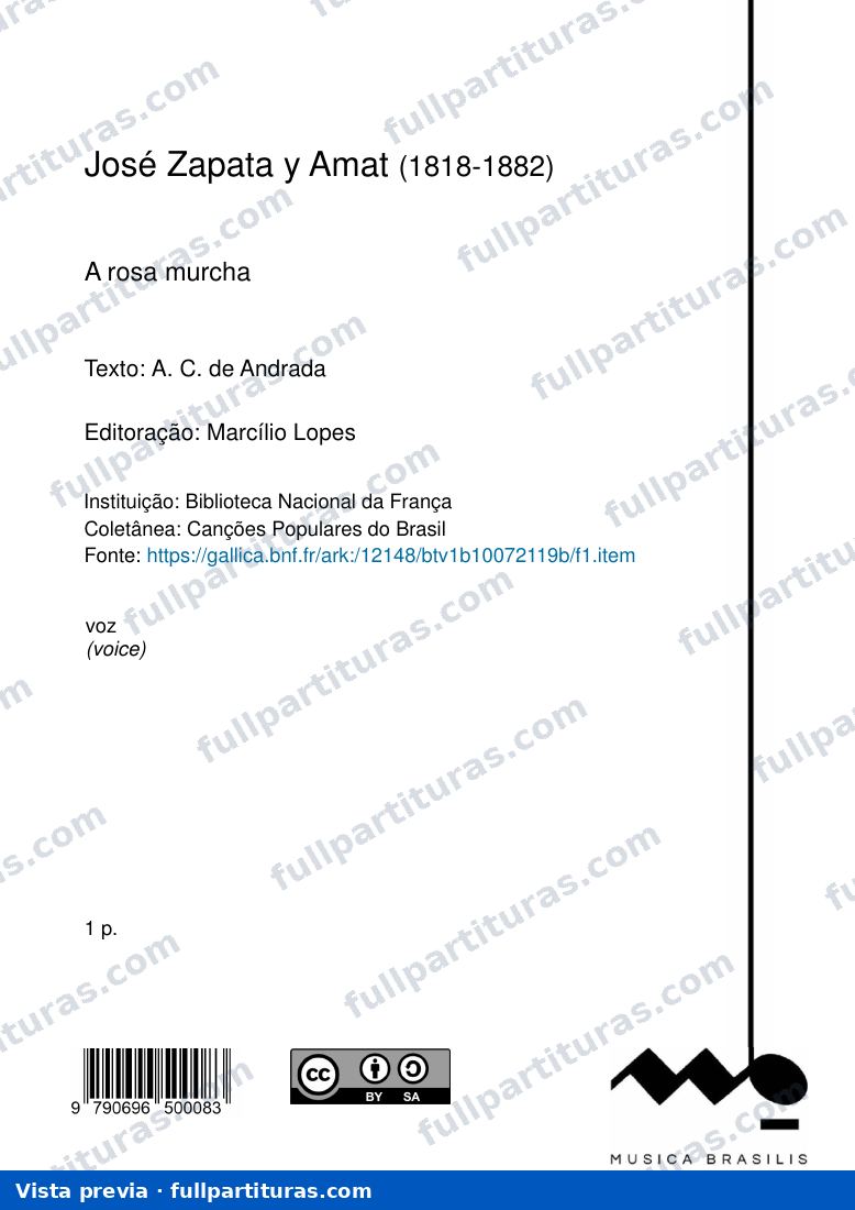 A rosa murcha — preview