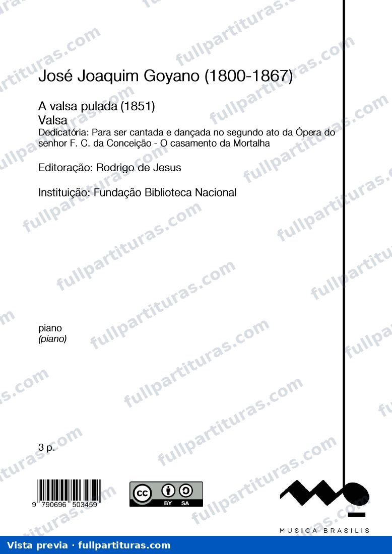 A valsa pulada — preview