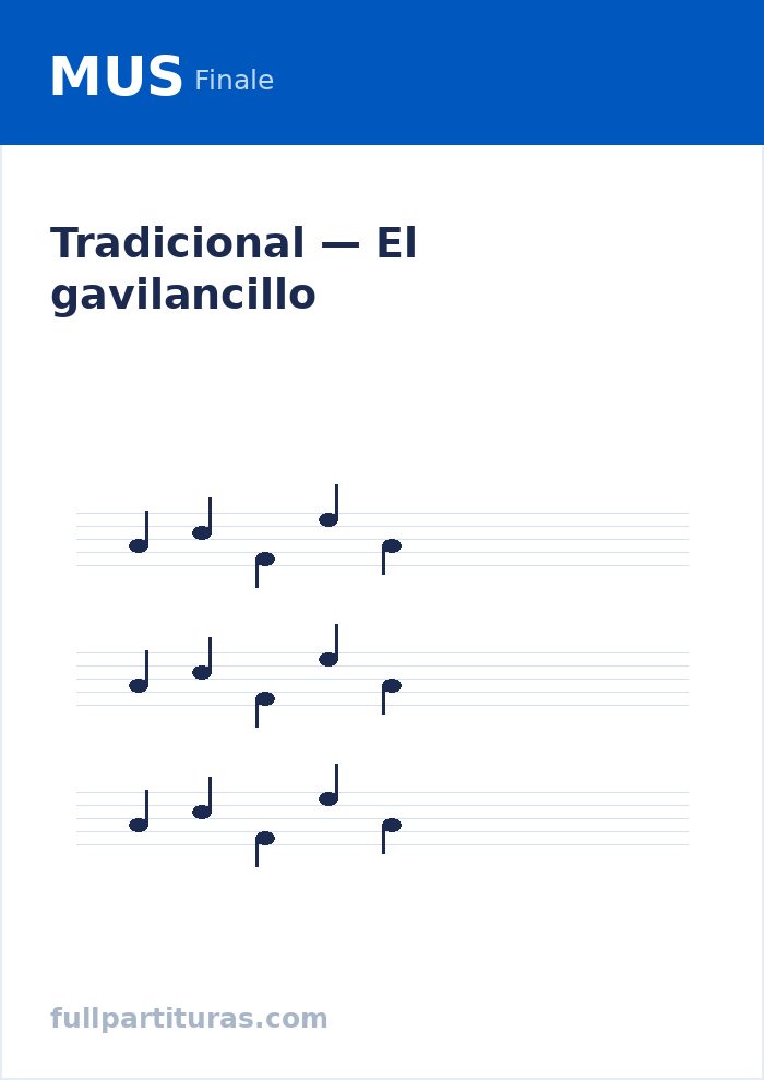 El gavilancillo — preview