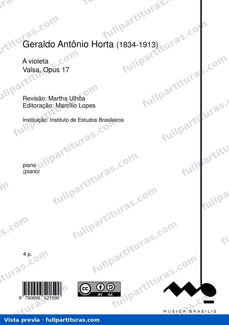 A violeta — preview