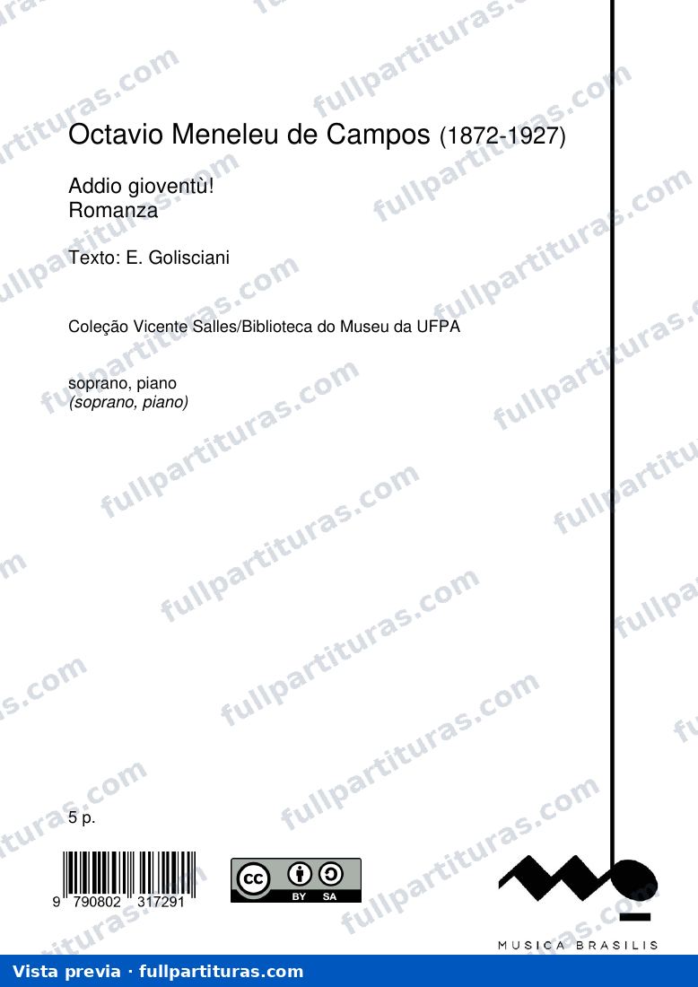 Addio gioventù — preview