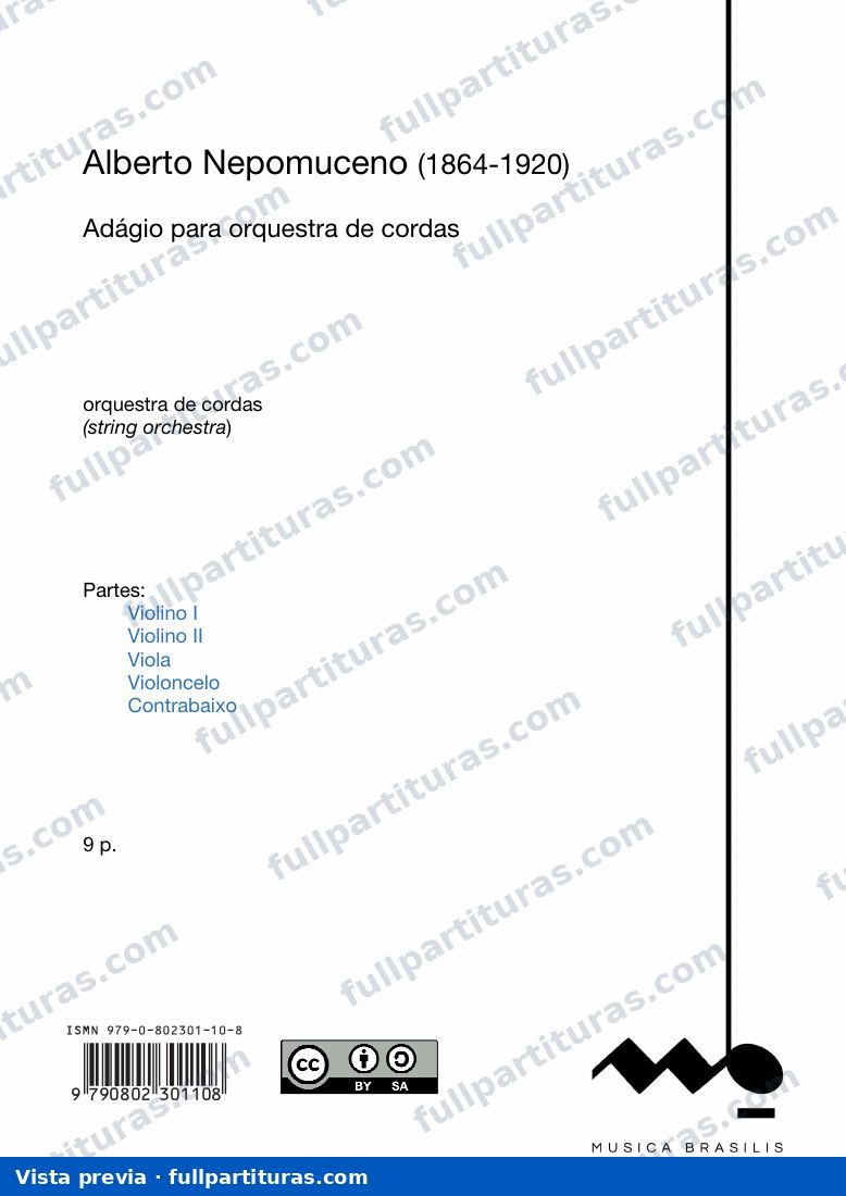 Adágio para cordas — preview