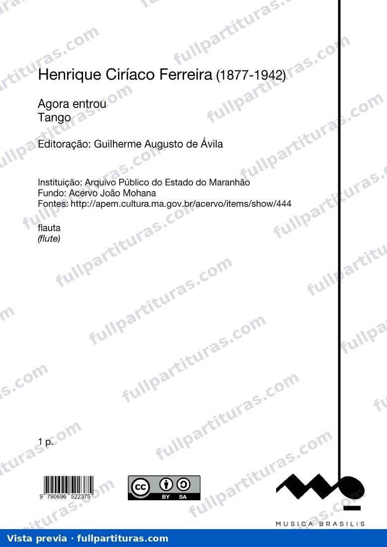 Agora entrou — preview