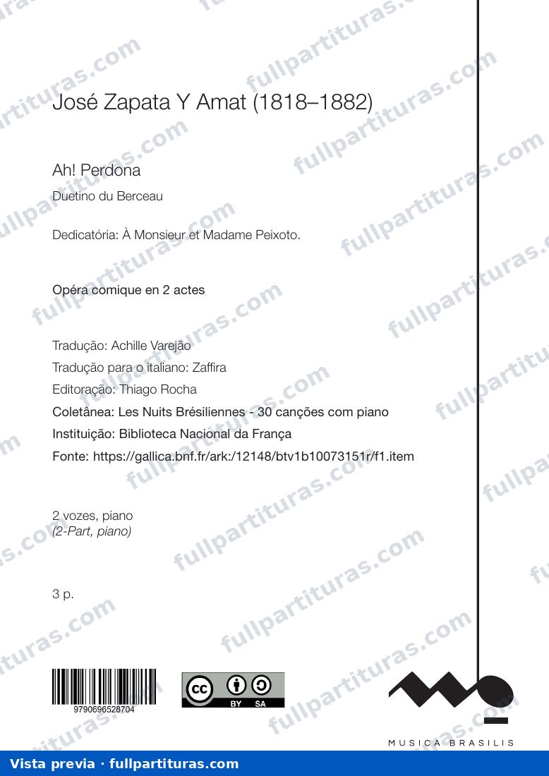 Ah Perdona — preview