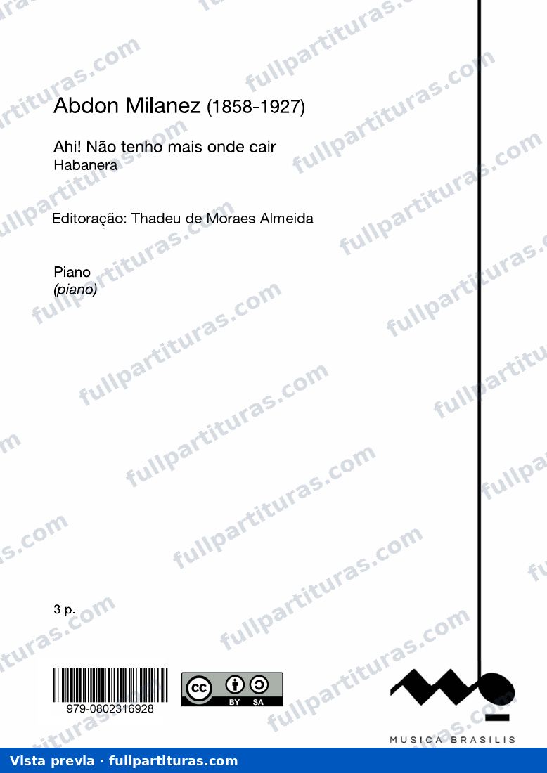 Ahi não tenho mais onde cair — preview