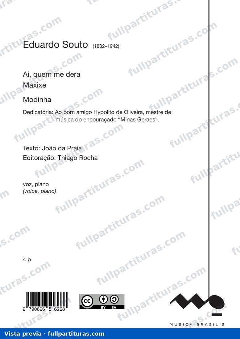 Ai, quem me dera — preview