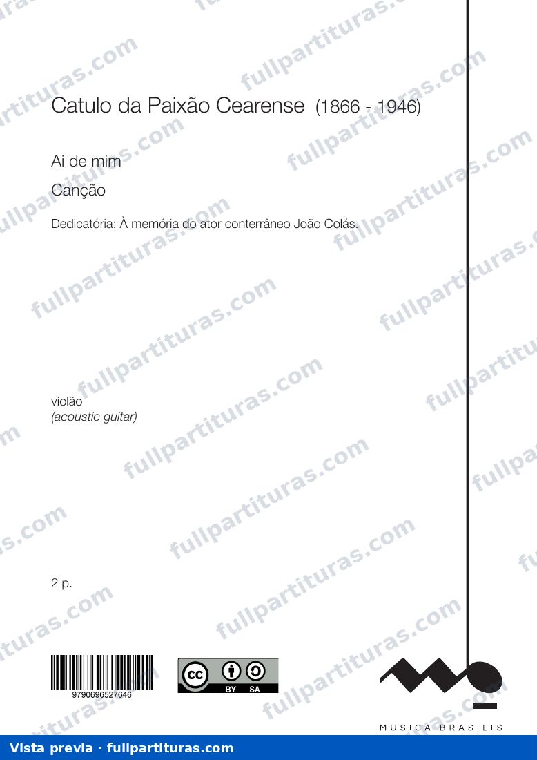 Ai de mim — preview