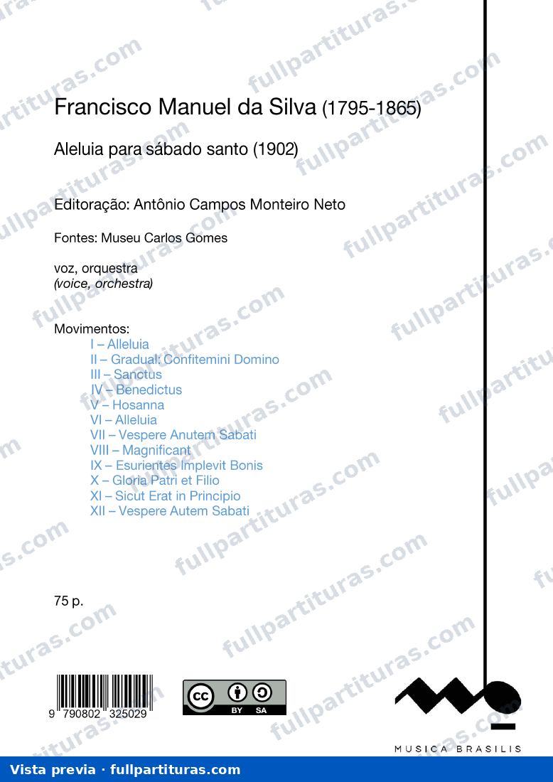 Aleluia para sábado santo — preview