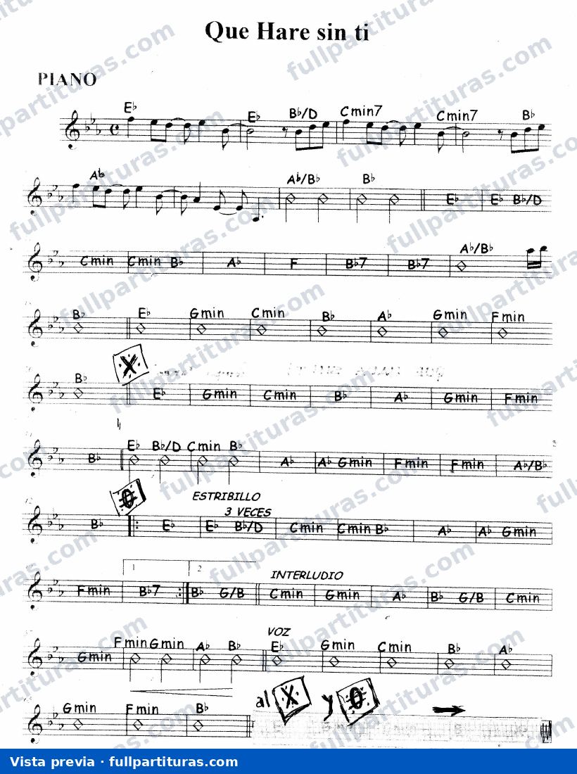 Qué haré sin ti — preview