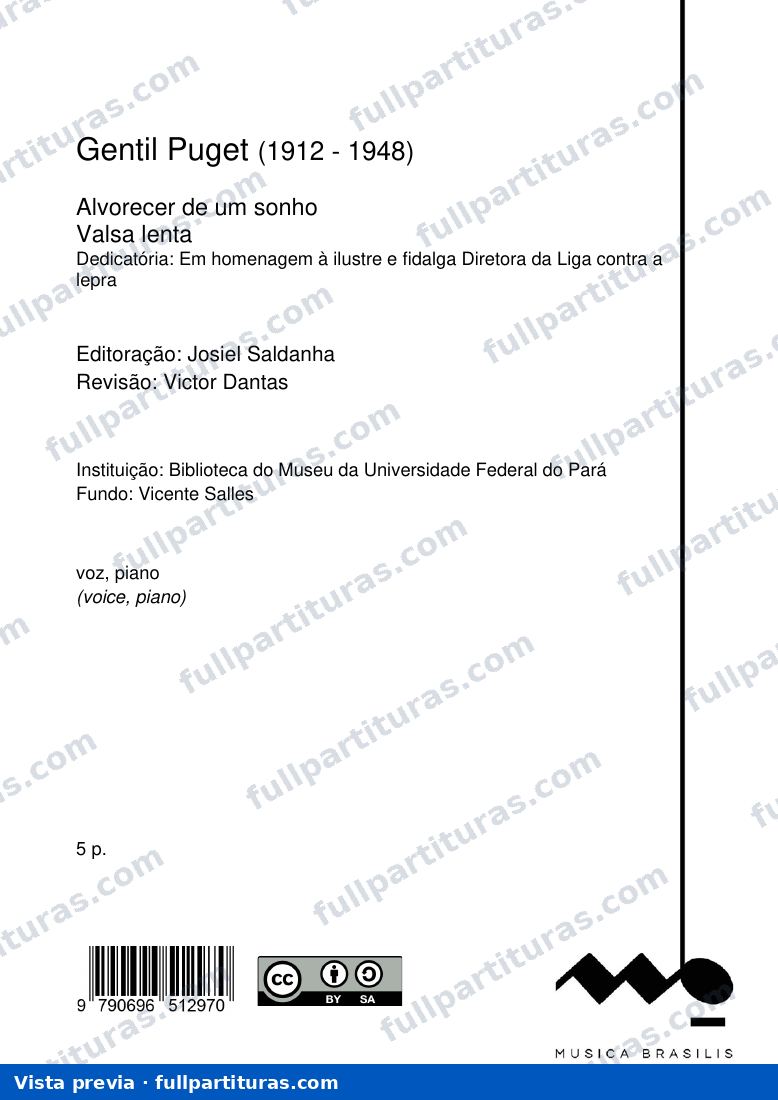 Alvorecer de um sonho — vista previa