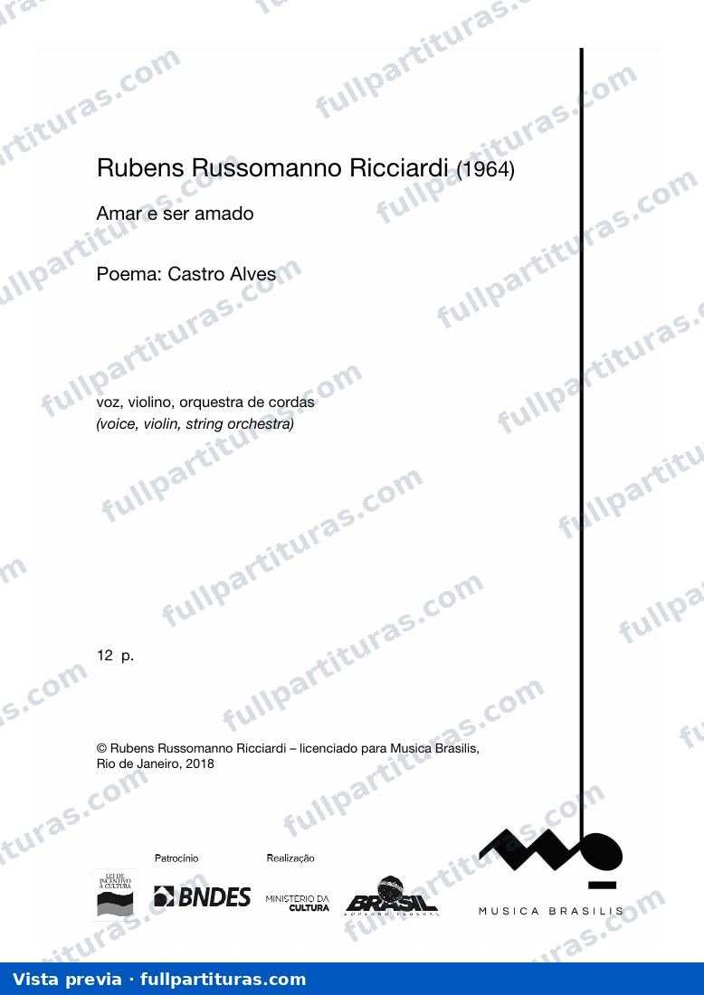 Amar e ser amado — preview