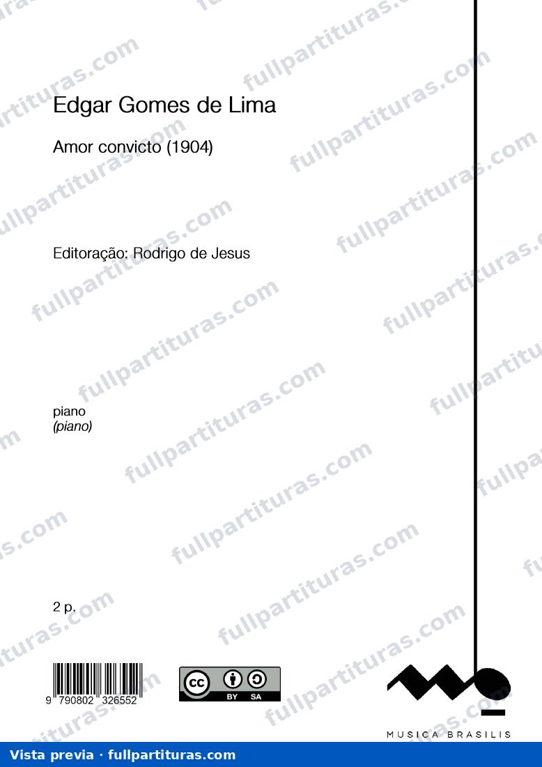 Amor convicto — vista previa
