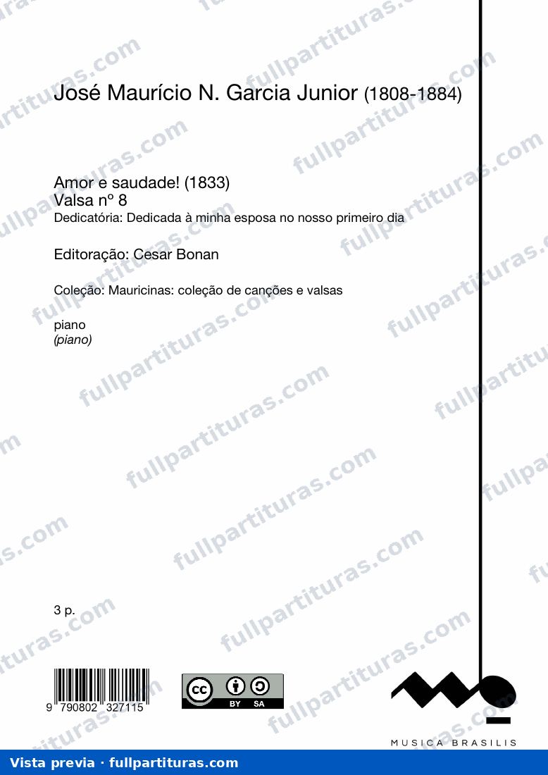 Amor e saudade! — preview
