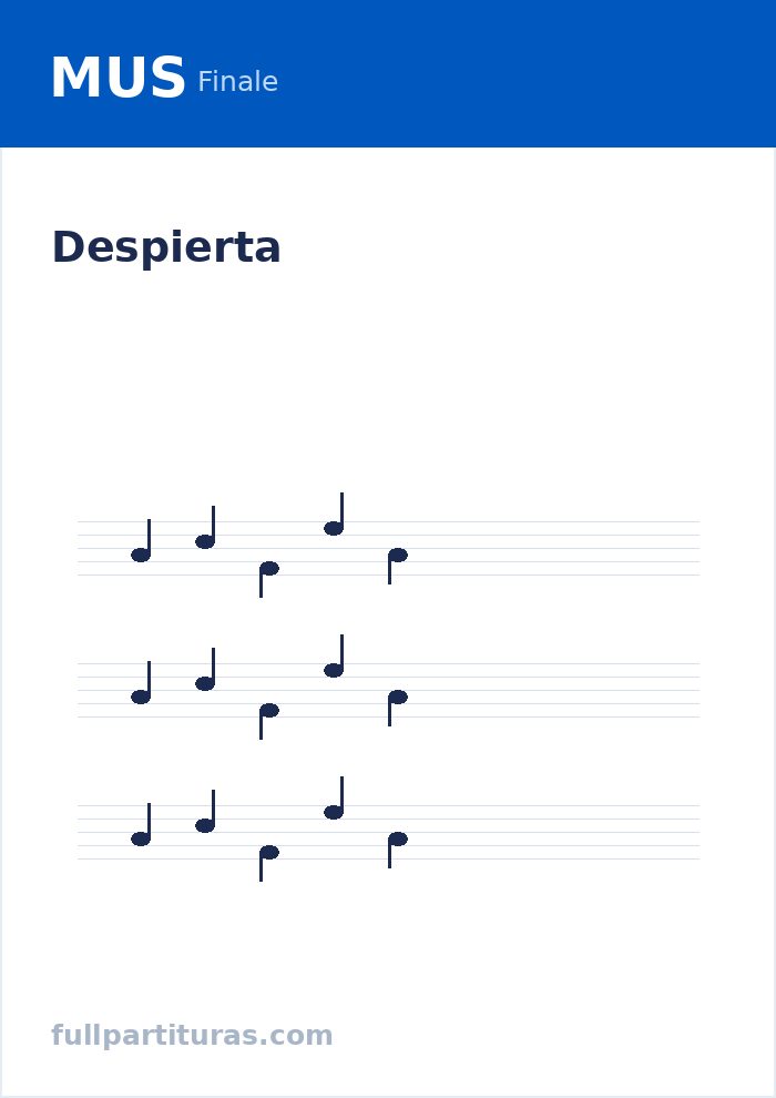Despierta — preview