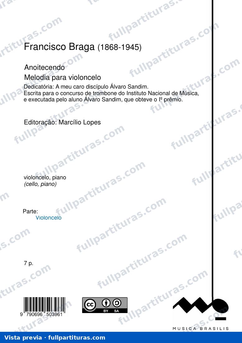 Anoitecendo — preview