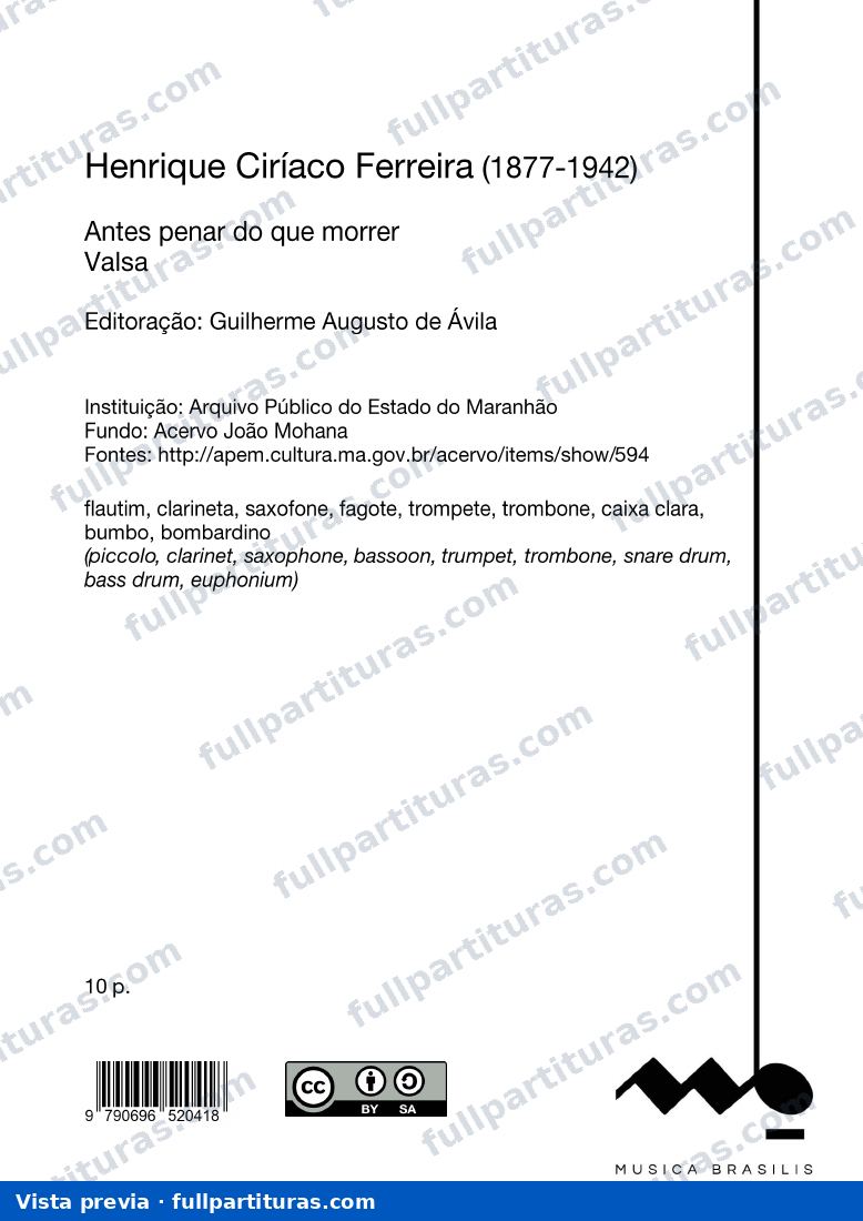 Antes penar do que morrer — preview