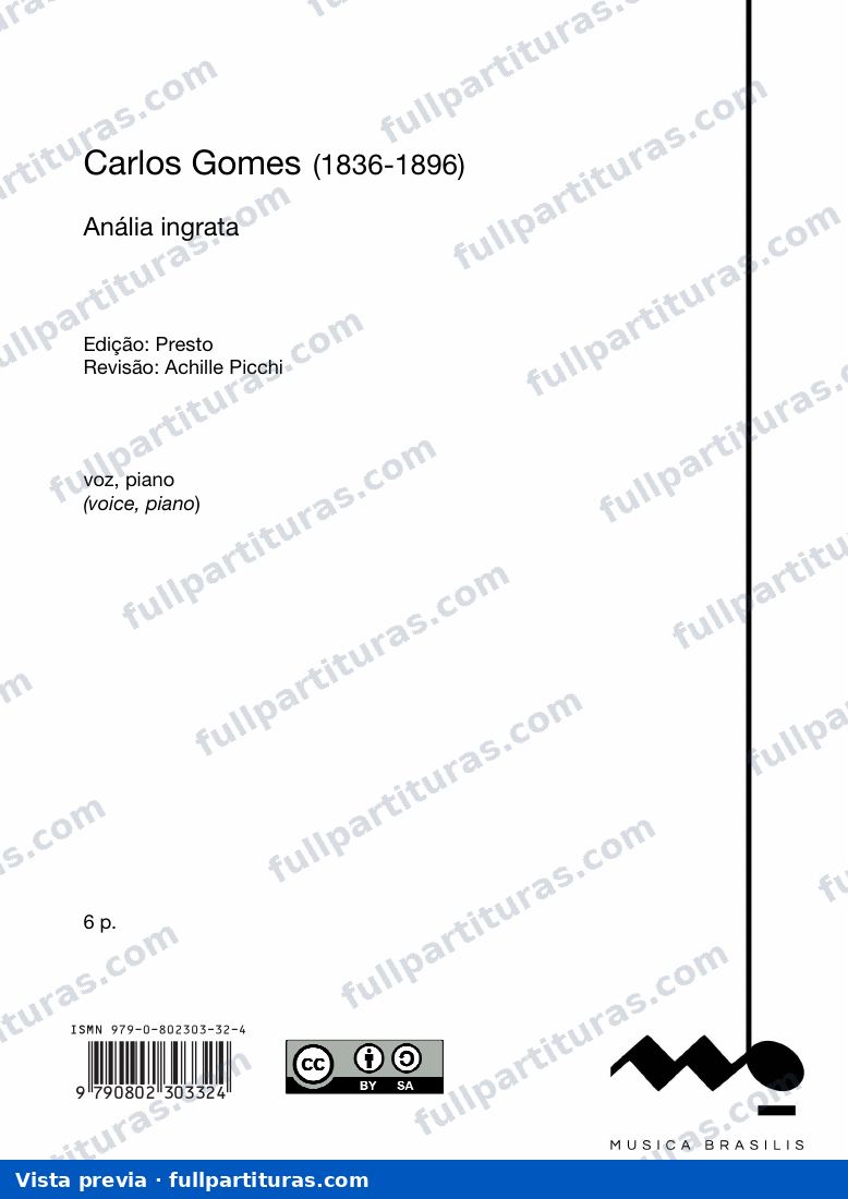 Anália ingrata — preview