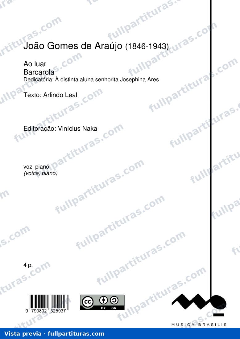 Ao luar — vista previa