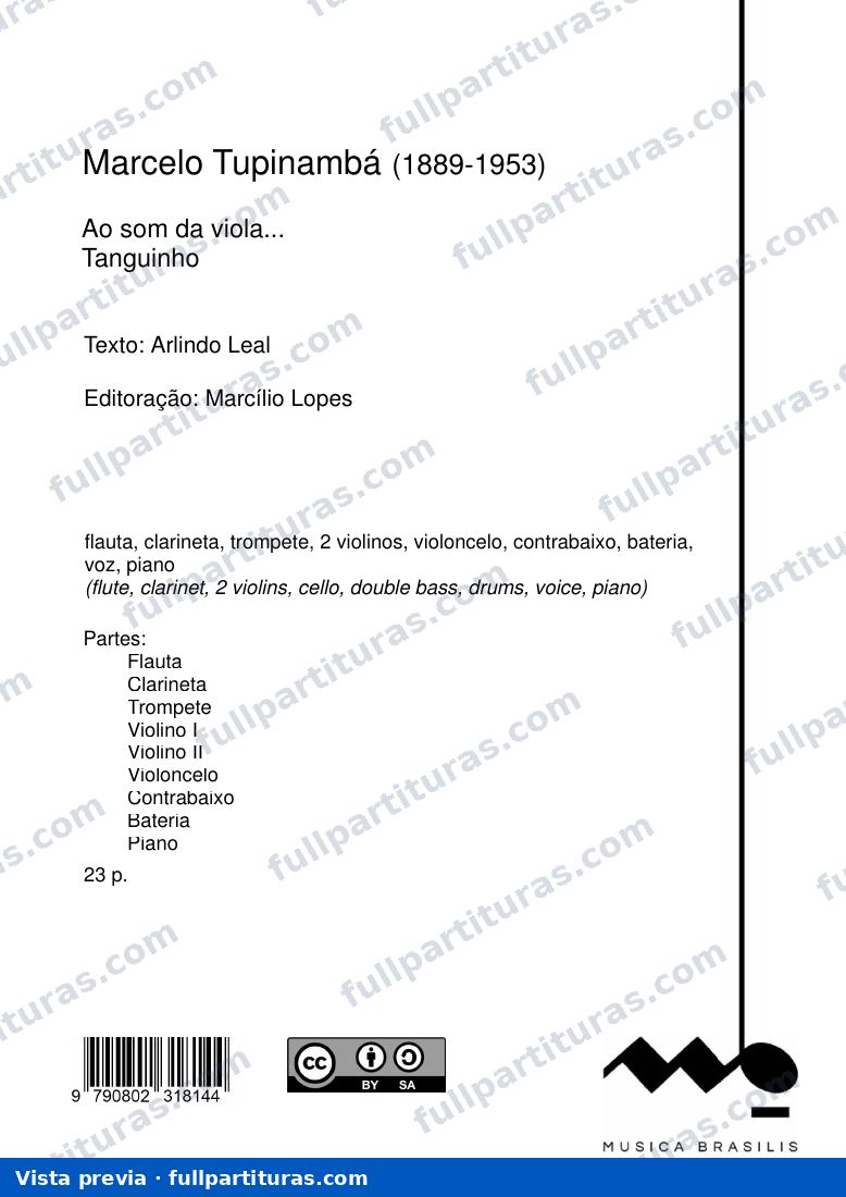 Ao som da viola... — preview