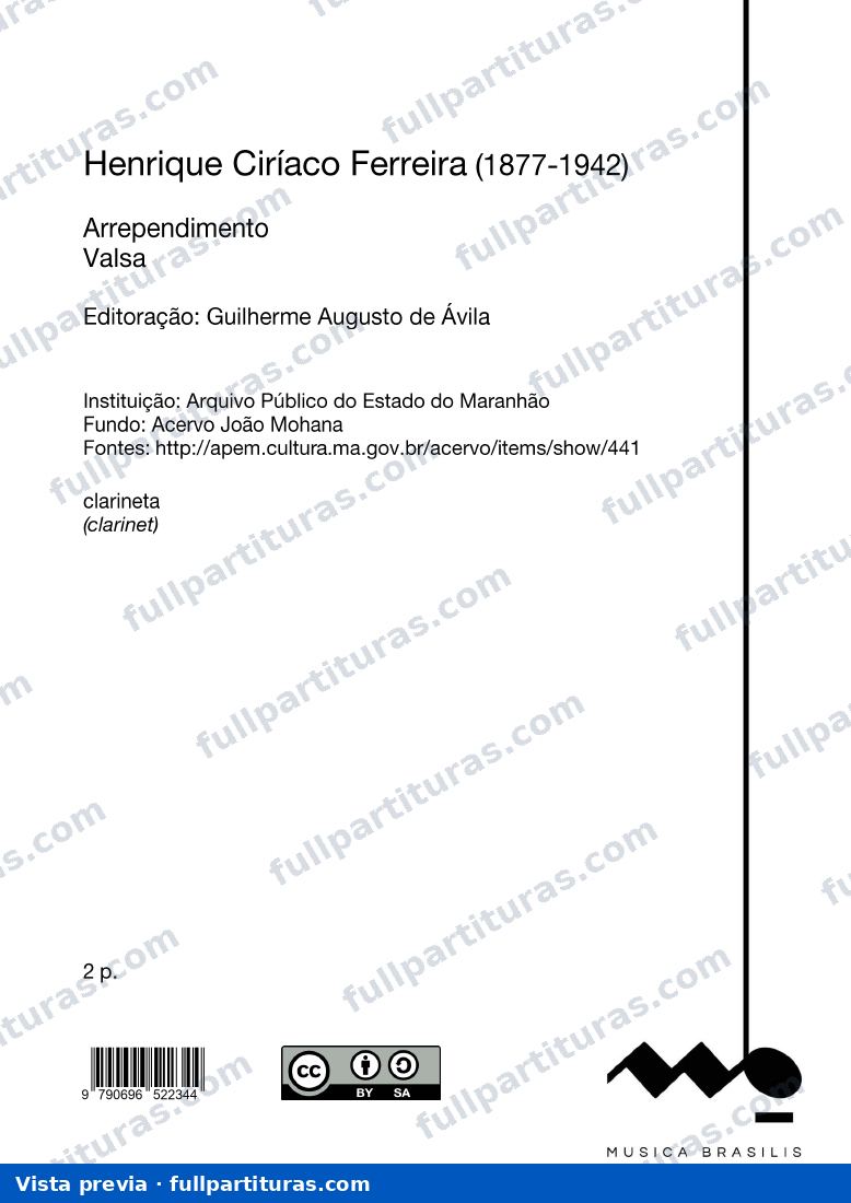 Arrependimento — preview