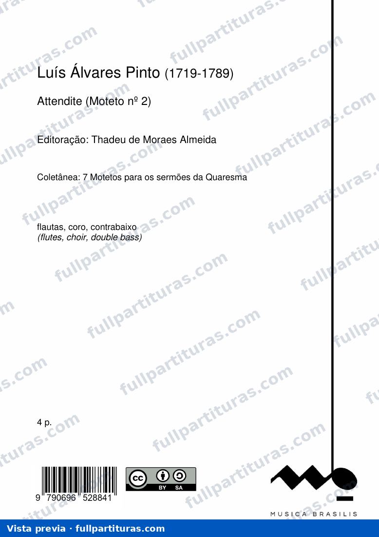Attendite (Moteto nº 2) — preview