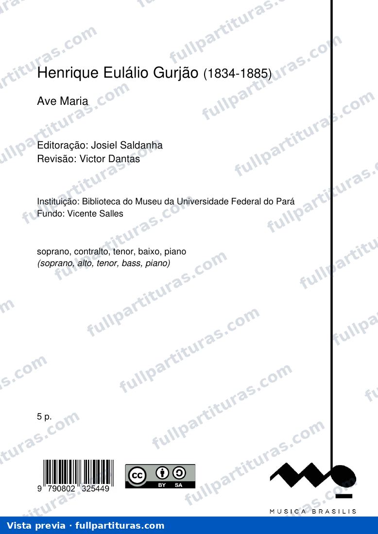 Ave Maria — preview