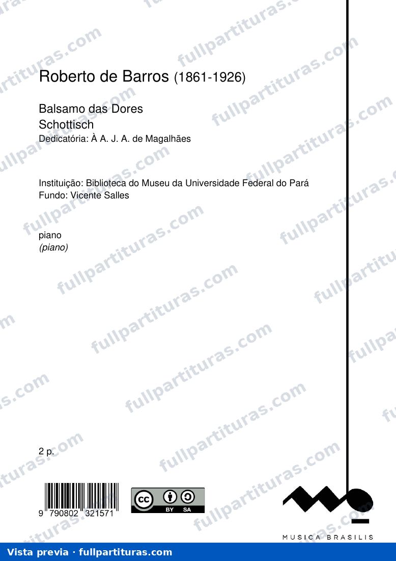 Balsamo das Dores — preview