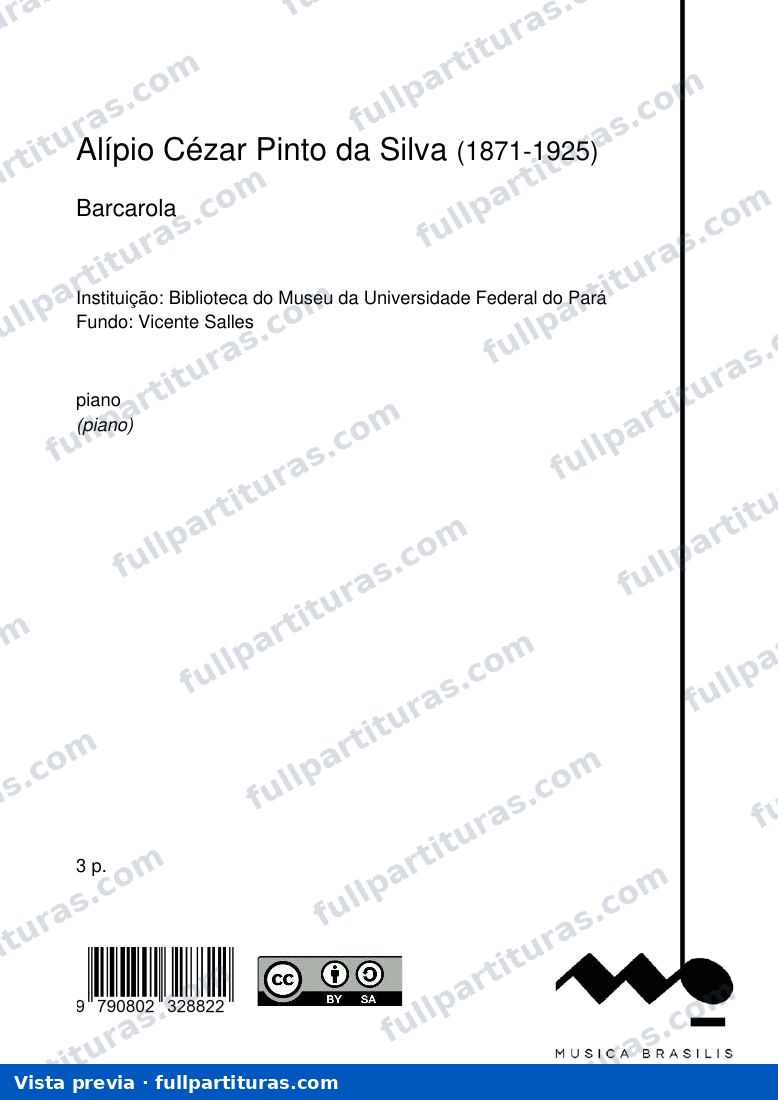 Barcarola — preview