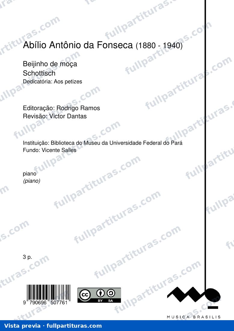 Beijinho de moça — preview