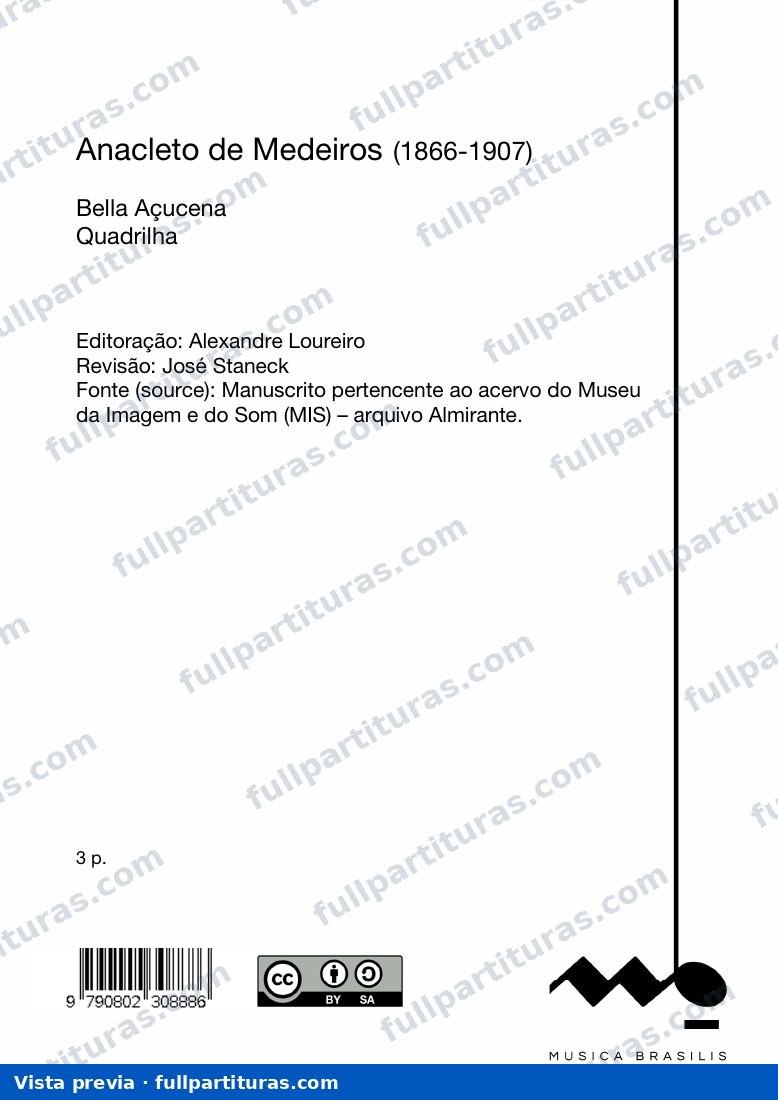 Bella Açucena — preview