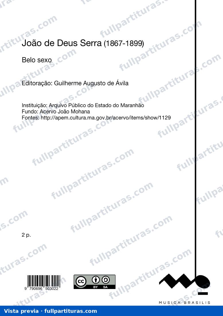 Belo sexo — preview