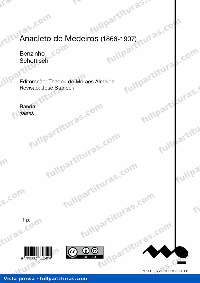 Benzinho, Anacleto de Medeiros — preview