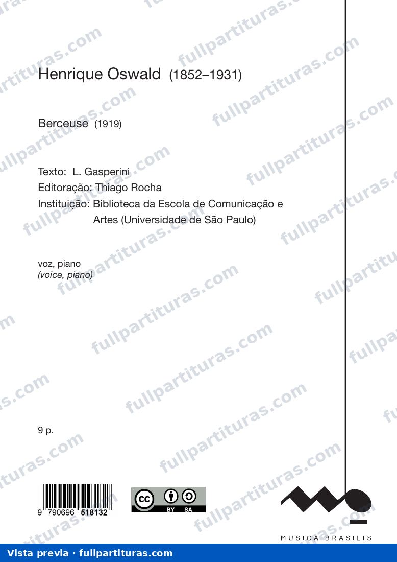 Berceuse — preview