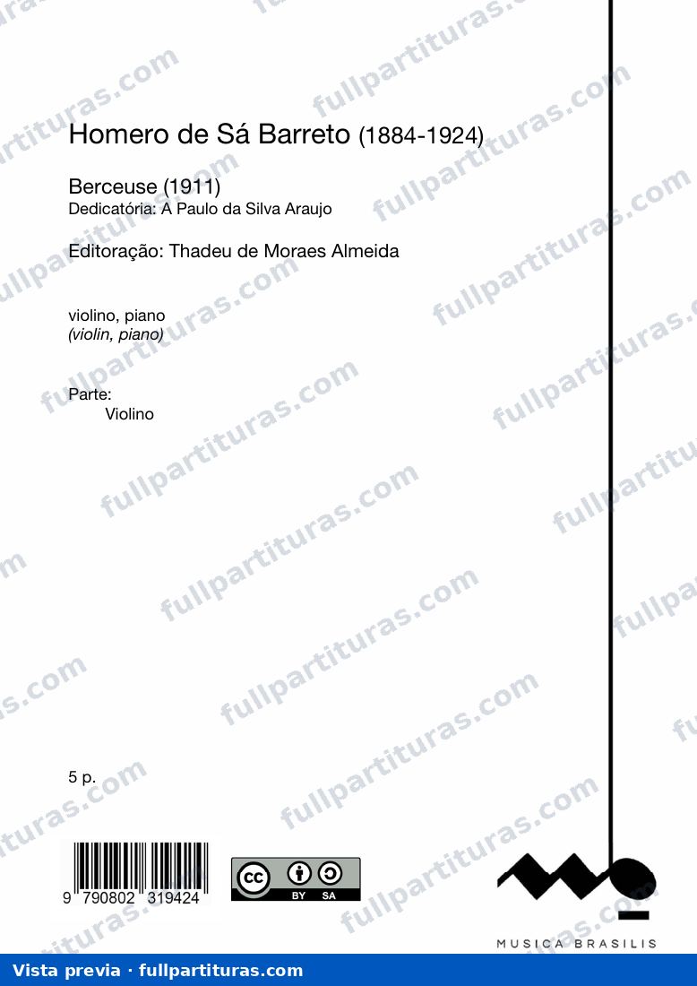 Berceuse — preview