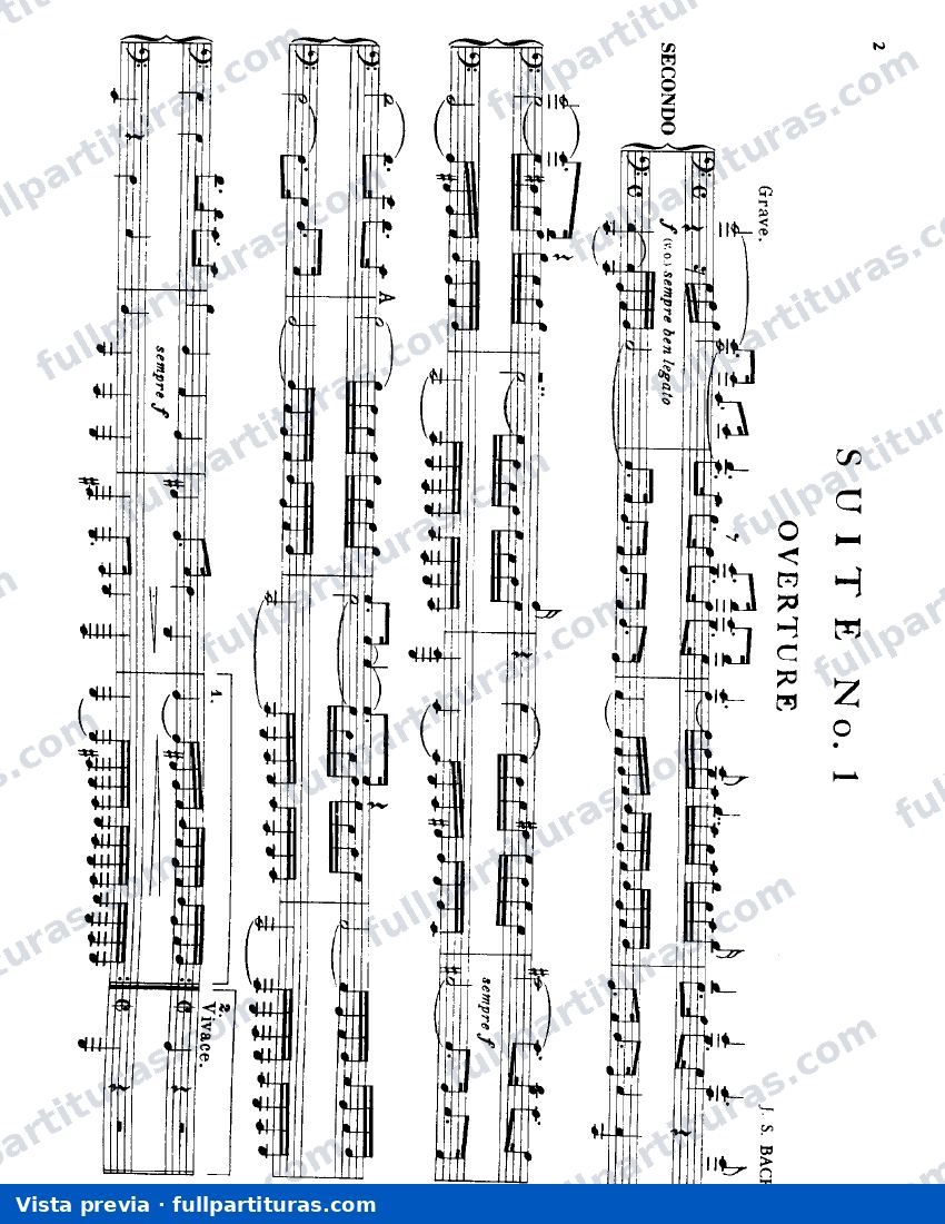 Suite Nº 1, 2, 3 y 4 (suites para orquesta) — preview