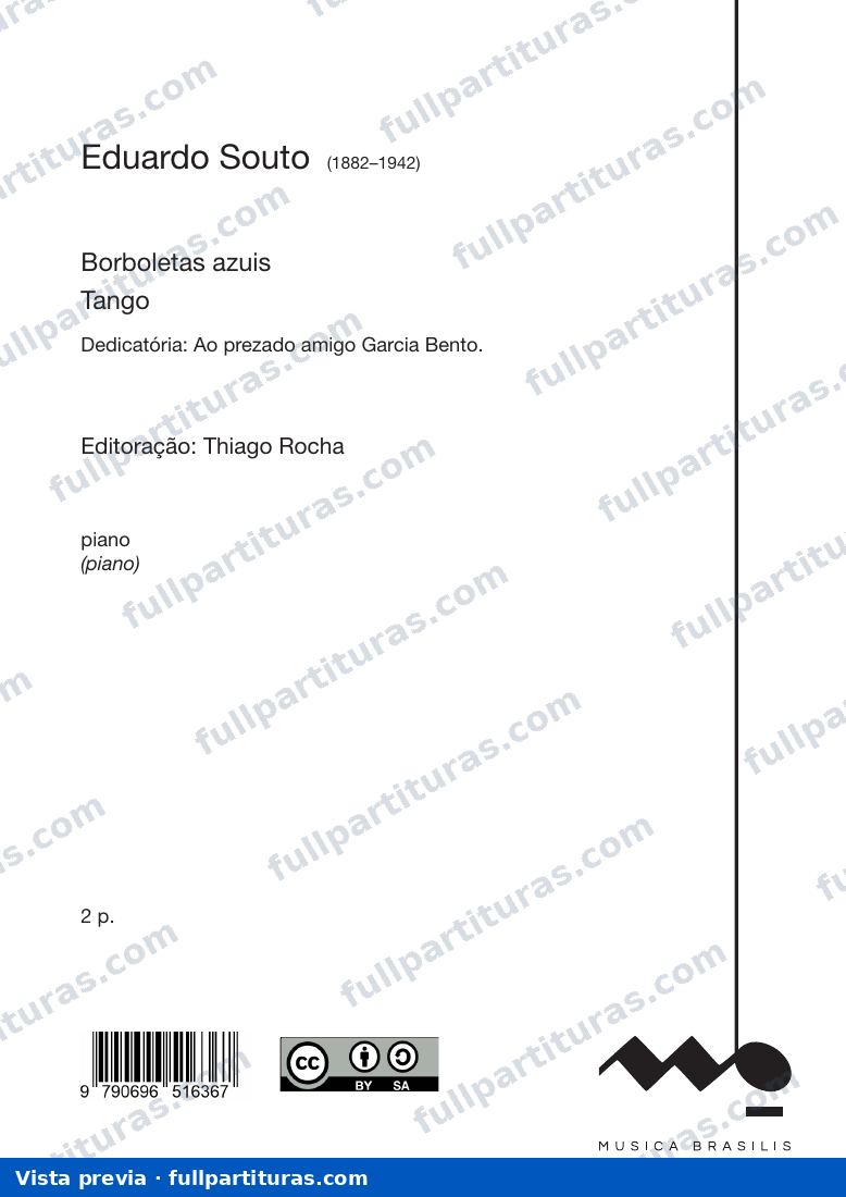 Borboletas azuis — preview
