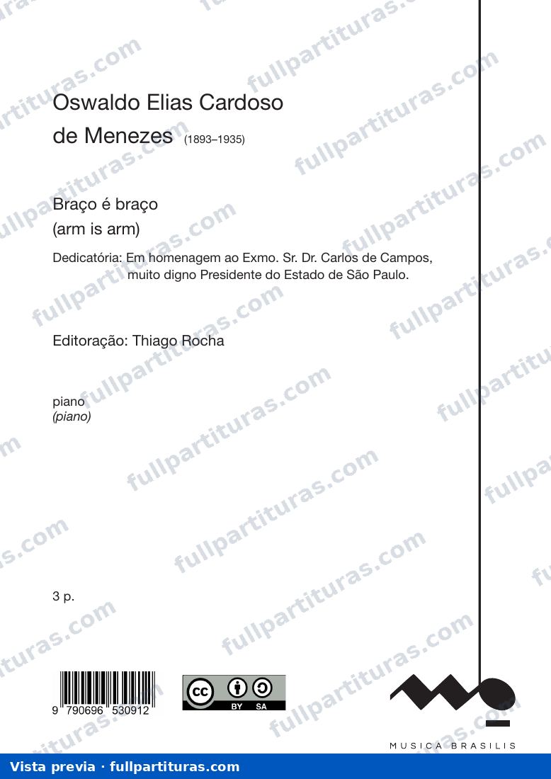 Braço é braço — preview
