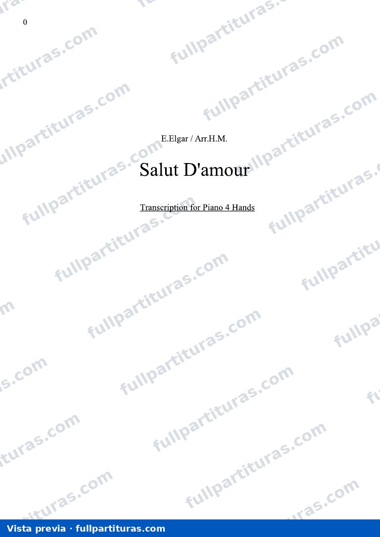 Salut d'amour — preview