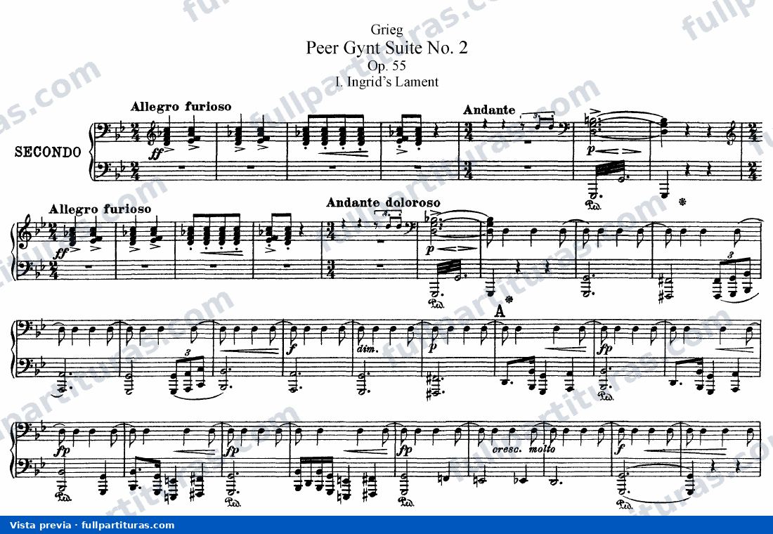 Peer Gynt Suite no 2 — preview
