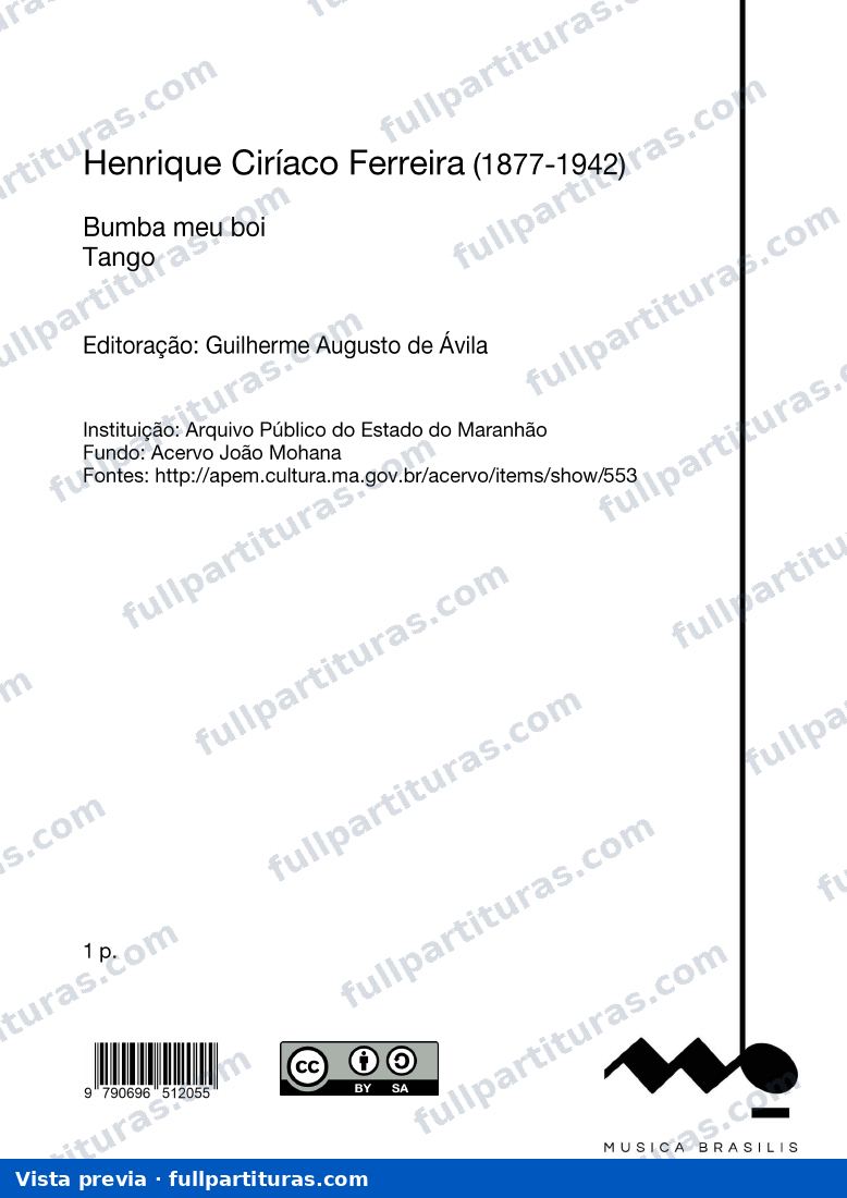 Bumba meu boi — preview