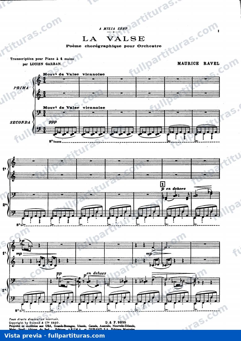 La Valse (trans. by L.Garban) — preview