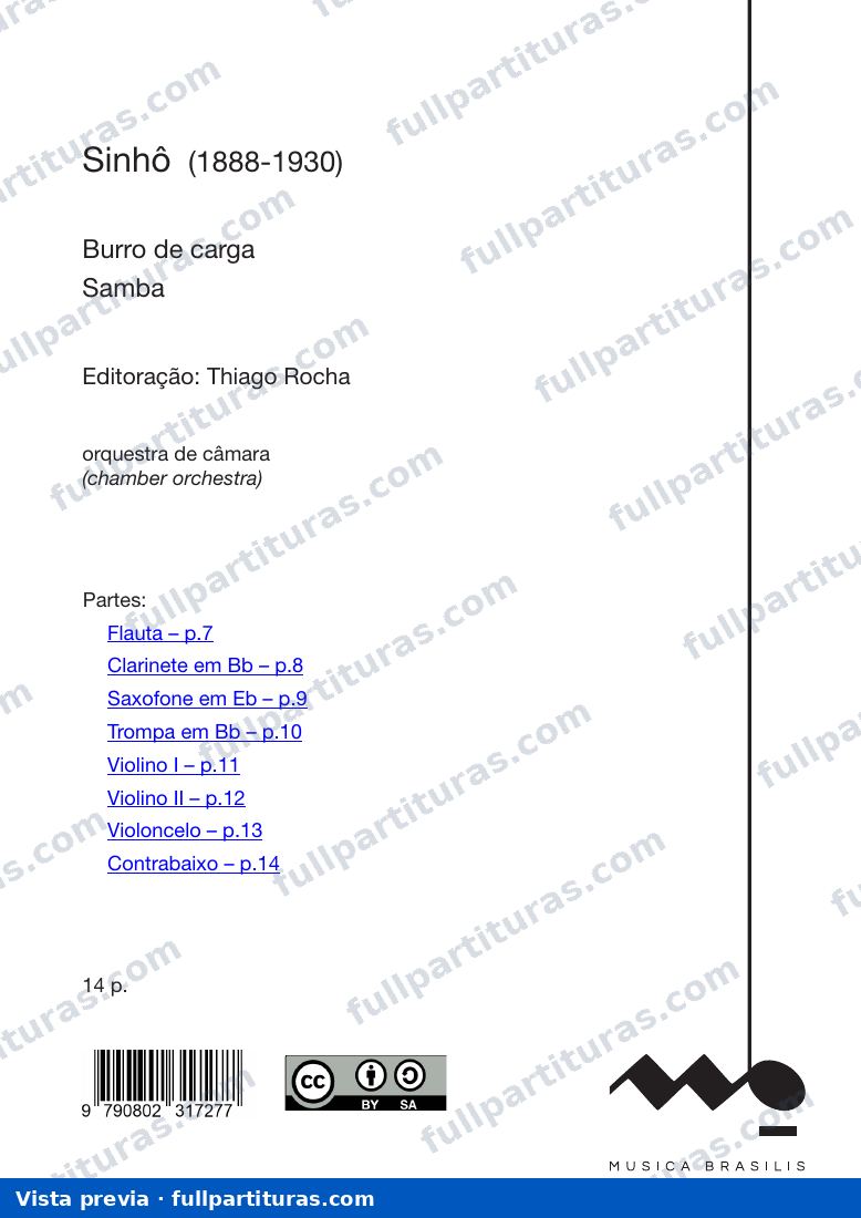Burro de carga — vista previa